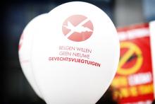#geengevechtsvliegtuigen op de Grote Parade