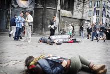 50 actievoerders tegen Belgische deelname luchtoperaties boven Syrië