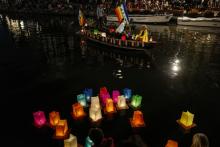 Herdenking 71 jaar Hiroshima en Nagasaki: fotoverslag