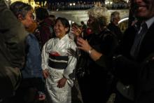 Herdenking 71 jaar Hiroshima en Nagasaki: fotoverslag
