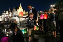 Herdenking 71 jaar Hiroshima en Nagasaki: fotoverslag