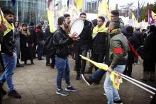 Betoging tegen het AKP-regime (fotoverslag)