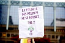 Betoging tegen het AKP-regime (fotoverslag)