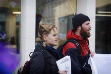 Acties tegen investeringen in kernwapens in verschillende steden