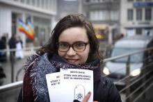 Acties tegen investeringen in kernwapens in verschillende steden