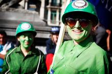 Betoging tegen Trump &amp;amp; de NAVO