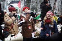 Fotoverslag: Netanyahu not welcome!