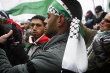 Fotoverslag: Netanyahu not welcome!