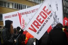 Fotoverslag: Netanyahu not welcome!