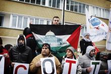 Fotoverslag: Netanyahu not welcome!