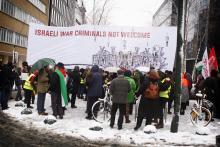 Fotoverslag: Netanyahu not welcome!