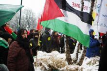 Fotoverslag: Netanyahu not welcome!