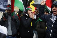 Fotoverslag: Netanyahu not welcome!