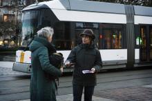 Flyeractie: nieuwe campagne #geengevechtsvliegtuigen
