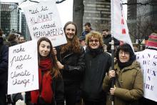 Tienduizenden stakers en spijbelaars voor het klimaat