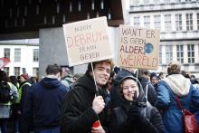 Tienduizenden stakers en spijbelaars voor het klimaat