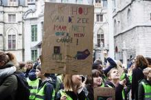 Tienduizenden stakers en spijbelaars voor het klimaat