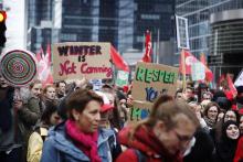Tienduizenden stakers en spijbelaars voor het klimaat