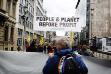 Duizenden mensen op straat voor het klimaat en sociale rechten