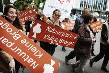 Duizenden mensen op straat voor het klimaat en sociale rechten