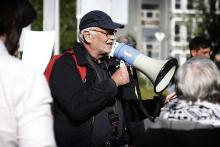 Blokkade aan VRT-gebouw tegen Eurovisiesongfestival in Israël