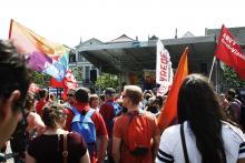 Protestmars tegen haat en voor een sociaal beleid