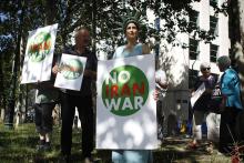 Actie: Geen oorlog tegen Iran!