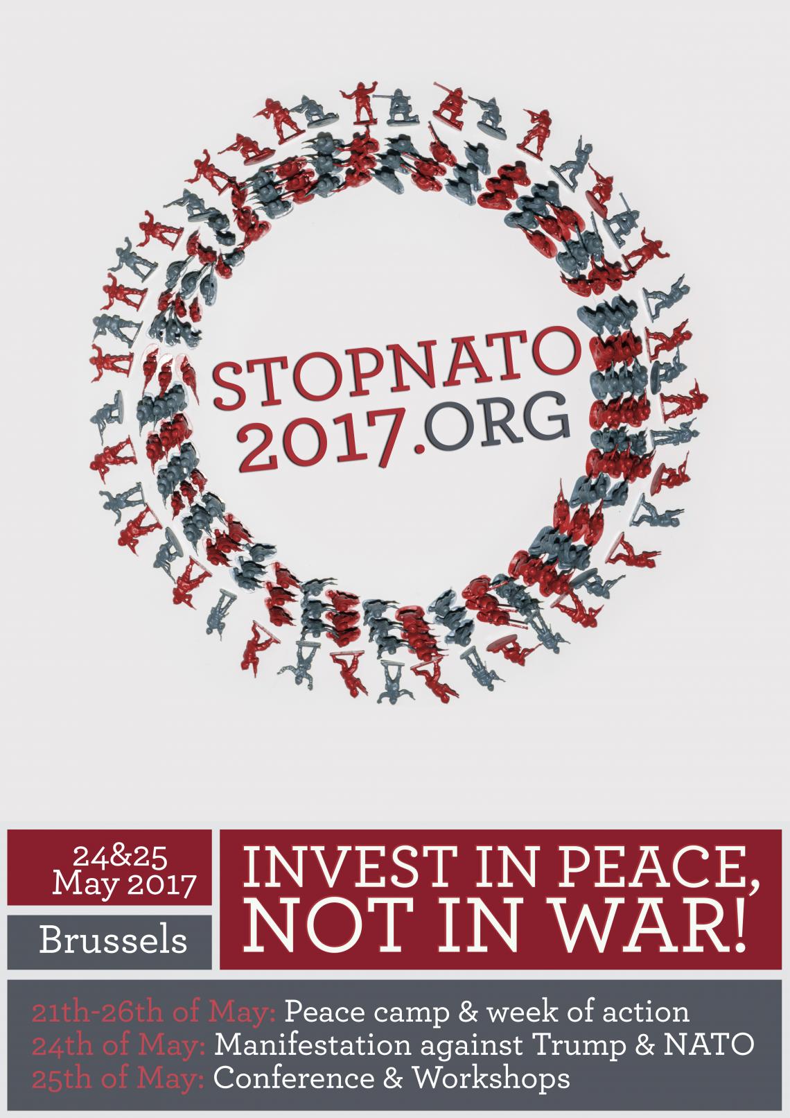 Invest in peace, not in war!