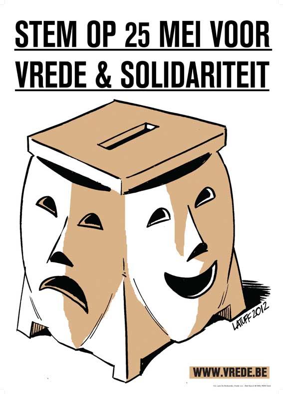 Stem op 25 mei voor vrede &amp;amp; solidariteit
